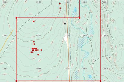 Turner ridge lead zinc map newfoundlandland